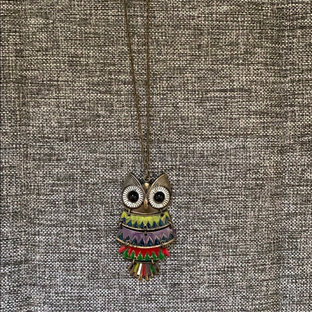 Owl necklace